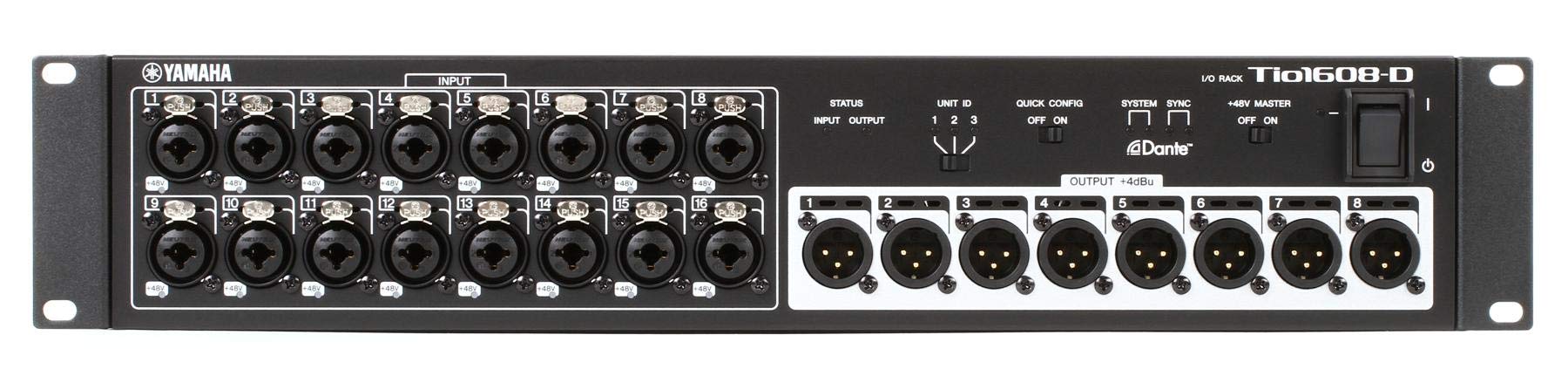Amazon.co.jp: Yamaha tio1608-d | Danteデジタル入力出力ミキシング